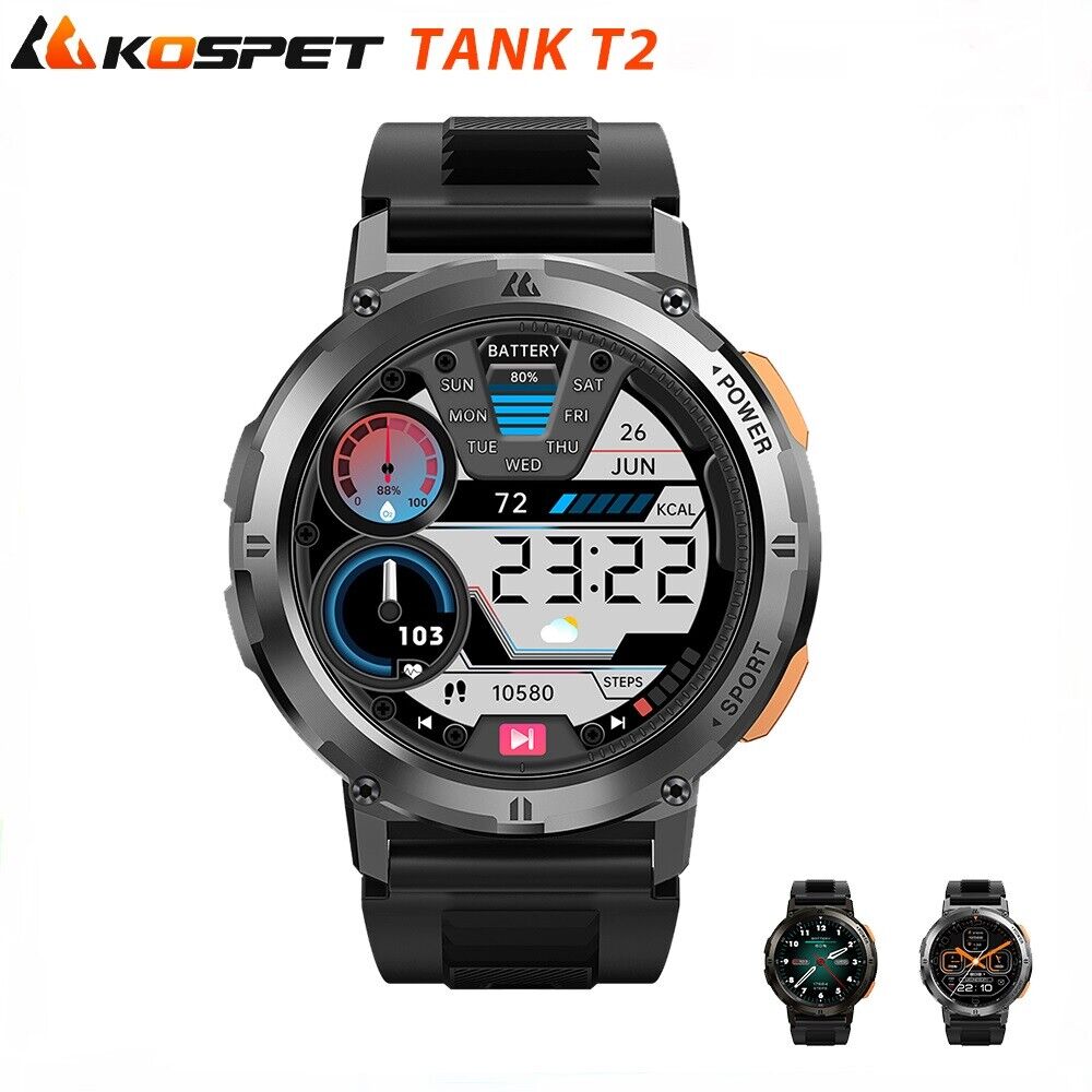 قیمت ساعت هوشمند کاسپت مدل TANK T2